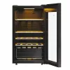 Haier HWS34GGH1 Wine Bank 50 Serie 3 Kompresorowa Chłodziarka do Wina Wolnostojąca Czarna 34 Butelki