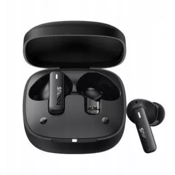 Baseus Bowie E19 TWS True Wireless In-Ear Bluetooth 5.3 Słuchawki - Czarny