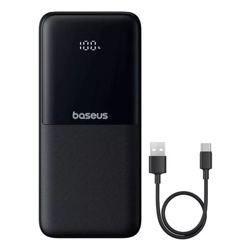 Baseus Lipow 10000 mAh 22.5W Power Bank Czarny