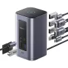 Baseus Air Spacemate 12-w-1 Hub USB-C, 2x HDMI 4K@60Hz, 2x USB-C 10Gbps, 2x USB-A 5Gbps, 2x USB-A 480Mbps, RJ45, SD/microSD, USB-C PD, Szary