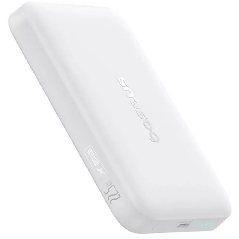 Baseus EnerFill FM11 Ultra-Mini 10000 mAh 22.5W MagSafe Kompatybilny Power Bank Biały