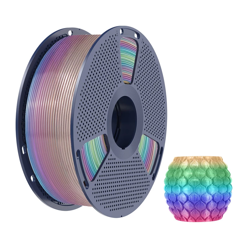 SUNLU PLA Transparent Rainbow 1.75mm 1kg 3D Printer Filament