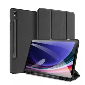 Dux Ducis Domo Folio Case with Smart Sleep for Samsung Galaxy Tab S9 - Black