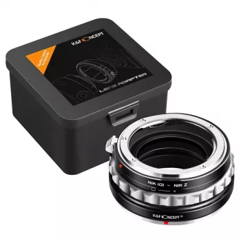 K&F Concept Nikon F (G/AF-S) do Nikon Z – adapter mocowania obiektywu, czarny, model KF06.369