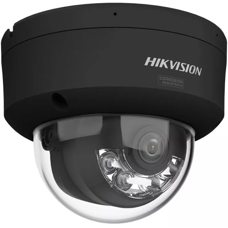 Hikvision DS-2CD2187G3-LIS2UY 2.8mm Czarna 8 MP Smart Hybrid Light z ColorVu Stała Minikopułka
