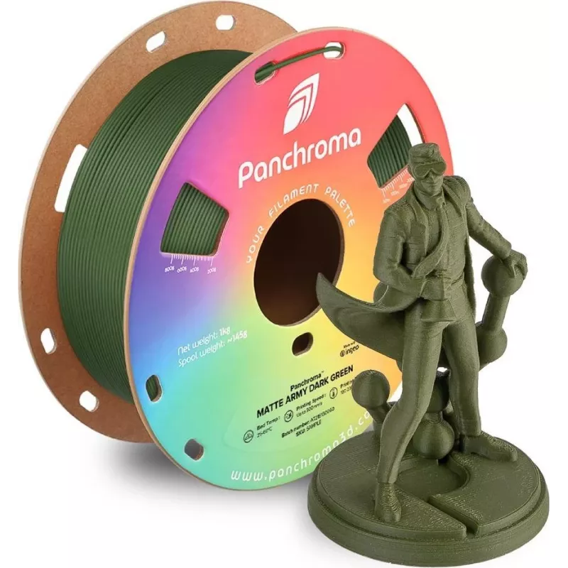 Polymaker Panchroma PLA Matte Army Green 1.75mm 1kg