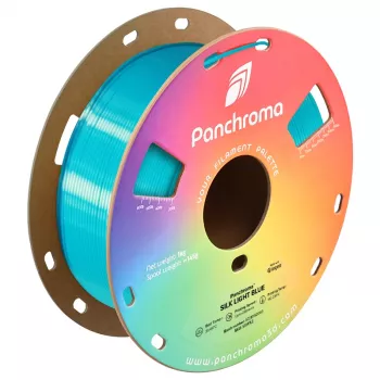 Polymaker Panchroma PLA Silk filament do drukarki 3D, 1,75 mm, 1 kg, Light Blue