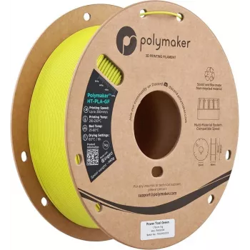 POLMASK Polymaker HT-PLA-GF 1.75mm Power Tool Green 1kg (PA18008)