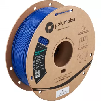 Polymaker PETG filament do drukarki 3D, 1,75 mm, 1 kg, niebieski (PB05006)