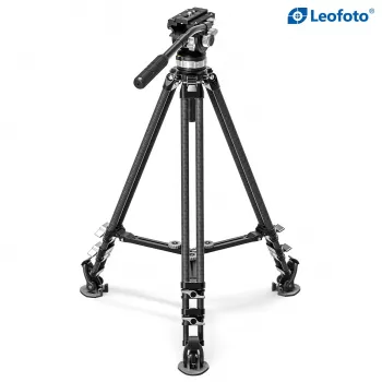Leofoto King Kong LVC-193C+BV-15 Carbon Fiber Video Tripod Kit
