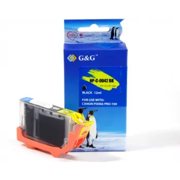 G&G Ninestar Kompatybilny wkład atramentowy do Canon CLI-42BK (6384B001) Czarny