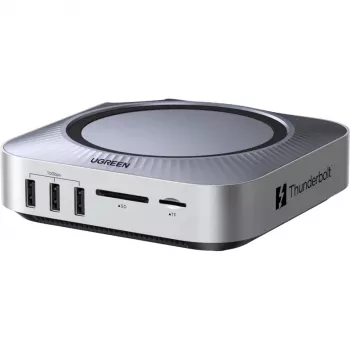 UGREEN Maxidok 10-in-1 Mac Mini Thunderbolt 5 Docking Station for M4/M4 Pro