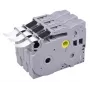 Kaseta z taśmą etykietującą G&G 12mm x 8m Czarny na Białym Kompatybilna z Brother TZe-231 (3 szt.)