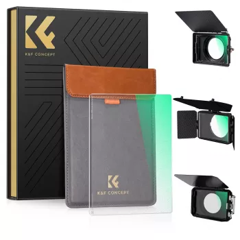K&F Concept Black Diffusion 1/8 Filter 4x5.65 inch do Matte Box