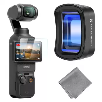 K&F Concept Obiektyw anamorficzny 1.2x Filtr magnetyczny do DJI Osmo Pocket 3 (KF01.2700)