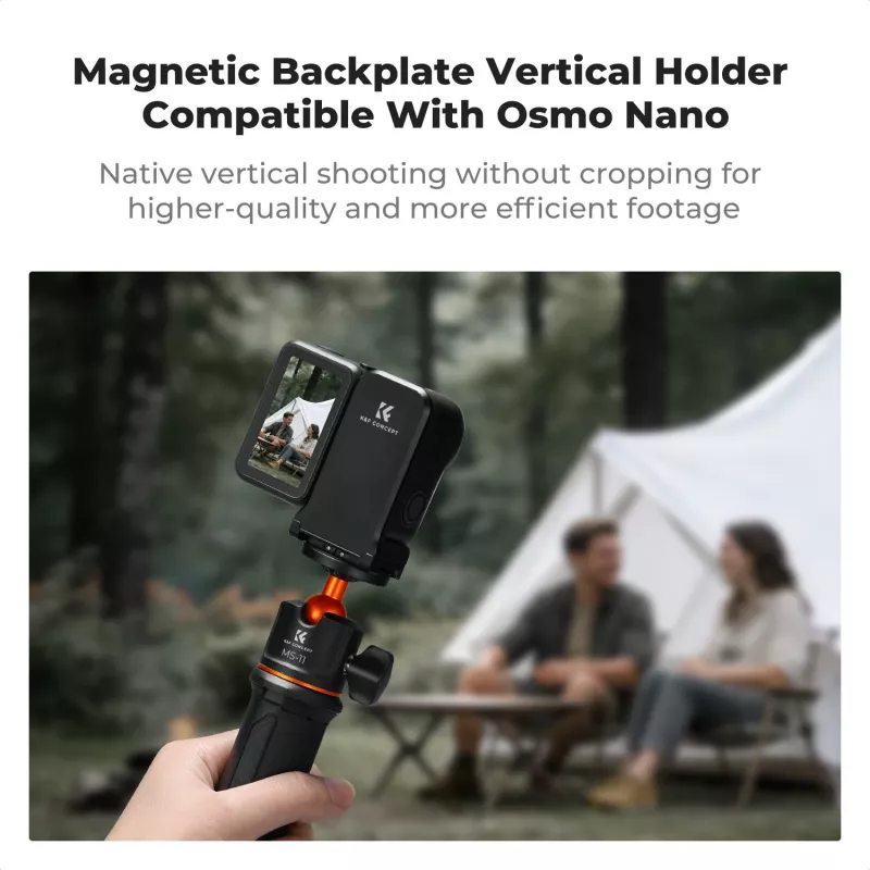 KF Concept KF12.0050 magnetyczny adapter do montażu pionowego z gwintem 1/4 cala dla DJI Osmo Nano / Xtra Atto