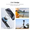 K&F Concept X97-C Selfie Stick Statyw 180 cm z MagSafe Magnetycznym Uchwytem i Pilotem Bluetooth (Czarny)