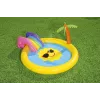 Bestway Playground Island 237 x 201 x 104 cm Nadmuchiwany Park Wodny ze Zjeżdżalnią i Grami