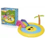 Bestway Playground Island 237 x 201 x 104 cm Nadmuchiwany Park Wodny ze Zjeżdżalnią i Grami