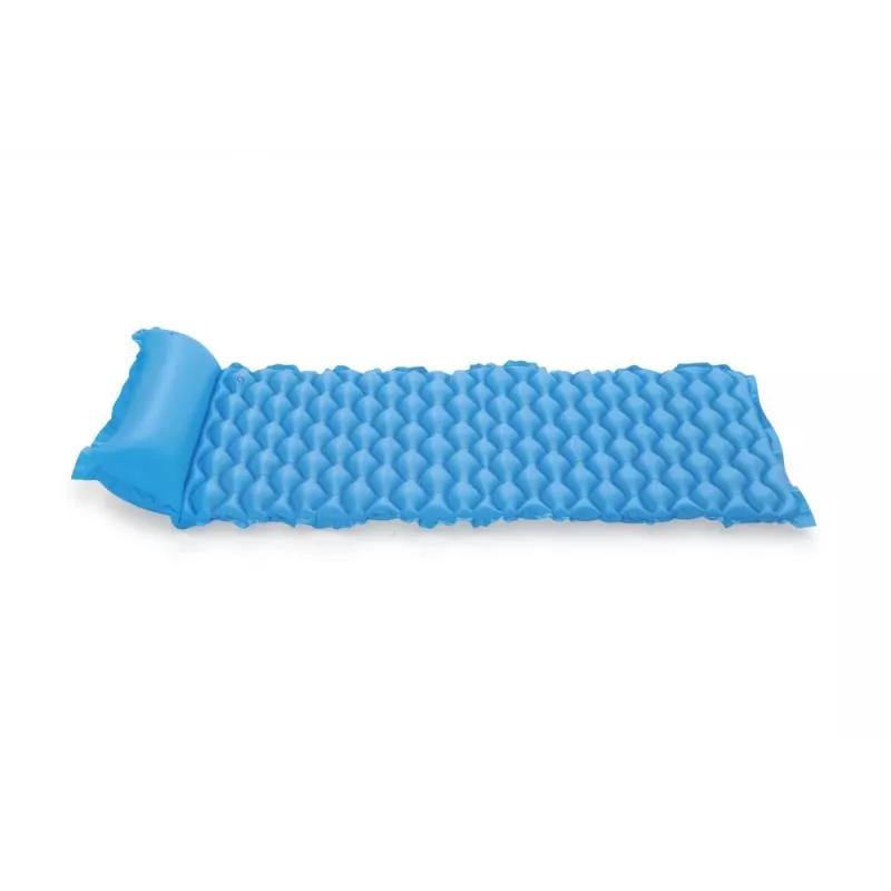 Materac nadmuchiwany Bestway 213 x 86 cm Pavillo Roll & Relax Single Ciemnoniebieski/Szary