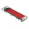 ORICO TCM2-C3 M.2 NVMe SSD Enclosure USB-C 10Gbps Czerwony