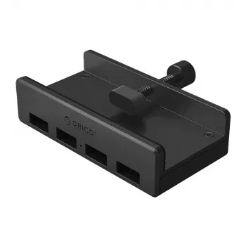 ORICO MH4PU Clamp-on USB 3.0 Hub 4x USB-A 3.0 - Czarny