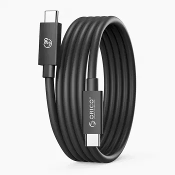 ORICO USB4 Thunderbolt 5 80Gbps 240W USB-C do USB-C Kabel 2m Czarny