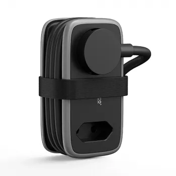 ORICO APP 15.5W 5-wtyczkowa listwa zasilająca z 2x AC, 2x USB-A, 1x USB-C - Czarny