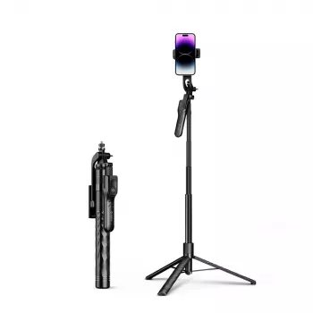 ORICO SPM175 Statyw do selfie z pilotem Bluetooth 5.2, uniwersalna śruba 1/4 inch, obrót 360°, maks. długość 70 cm, czarny