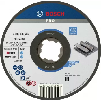 Bosch Standard for Metal X-LOCK tarcza tnąca 125 mm (2608619782)