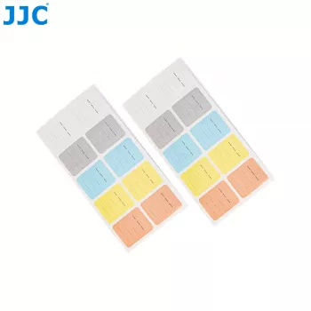 JJC 120x Etykiety na karty pamięci SD MicroSD CF XQD