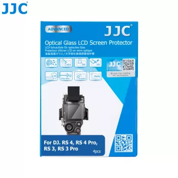 JJC 4x Szkło hartowane do wyświetlacza LCD gimbala DJI RS 3 / RS 3 Pro / RS 4 / RS 4 Pro