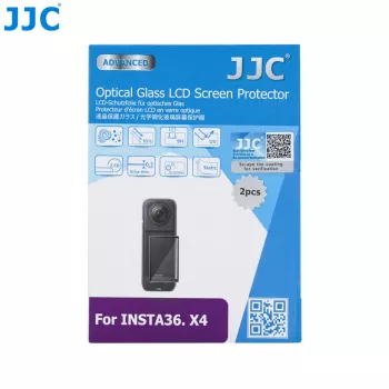 JJC 2x Szkło hartowane 9H do Insta360 X4 (GSP-X4K2)