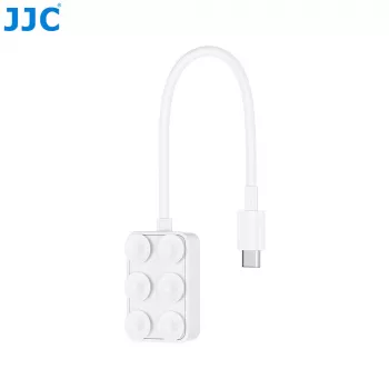 JJC PDB-UC USB-C Czytnik Kart Micro SD z 2x Portami USB-C, Kosmiczna Szarość