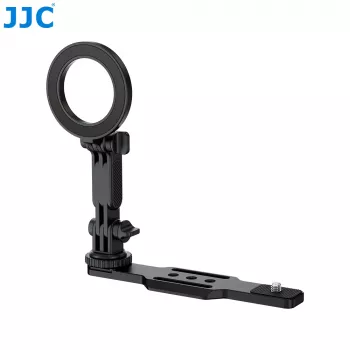 JJC HG-CS1 Uchwyt rozszerzający do DJI Osmo Pocket 3 z uchwytem na telefon Magsafe, gwinty 1/4 inch, stopka zimna, stop aluminium, czarny