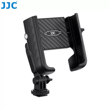JJC PM-CS1 Adapter Mount z gwintem 1/4 inch do telefonu, smartfona, GoPro, standardowej stopki ISO Hot Shoe, czarny