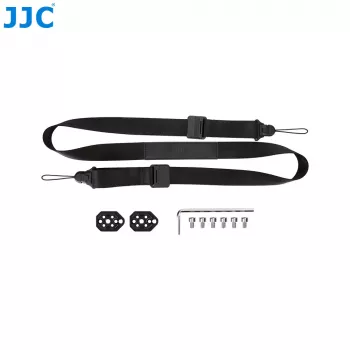 JJC NS-DST Uchwyt dwuręczny z paskiem na ramię do DJI RS 2 / RSC 2 / RS 3 / RS 3 Pro / RS 3 Mini
