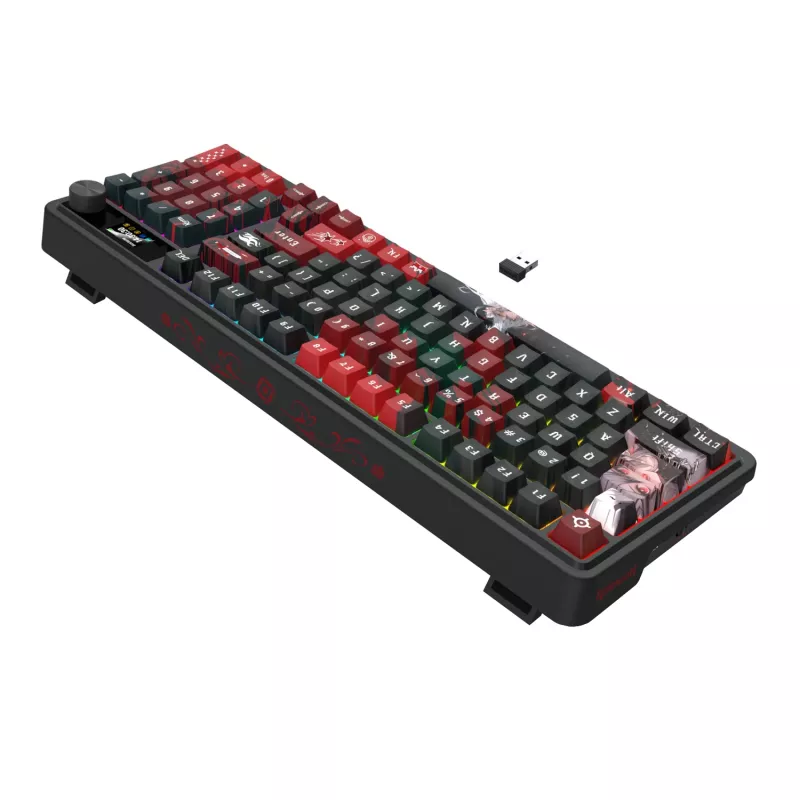 Redragon ARTEMIS PRO K719AK-RGB-PRO 75% Tri-Mode Mechaniczna Klawiatura Gamingowa