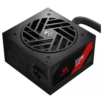 Redragon Guard GC-GU01 550W Zasilacz, 80 PLUS Standard, Active PFC, Nie-modularny, Wentylator 120mm, Czarny