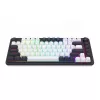 Redragon Ucal Magnetic K673WB-RGB-M 75% Tri-Mode Mechaniczna Klawiatura Gamingowa, Biało-Czarna