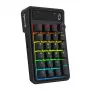 Redragon Cove K733-RGB-WL 60% Tri-Mode Mechaniczna Klawiatura, Hot-Swappable, RGB, Czarny