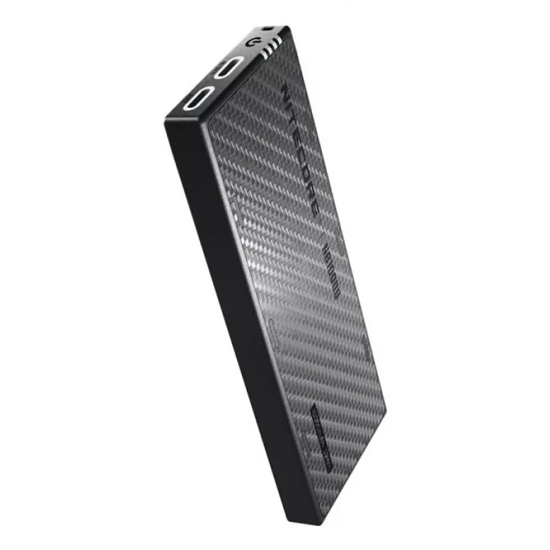 Nitecore NB10000 Carbon Gen4 Power Bank 10000mAh 38.5Wh Czarny