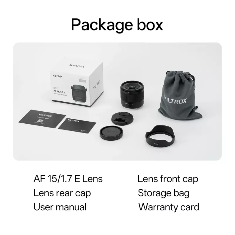 Viltrox AF 15mm f/1.7 Air Lens do Sony E-Mount