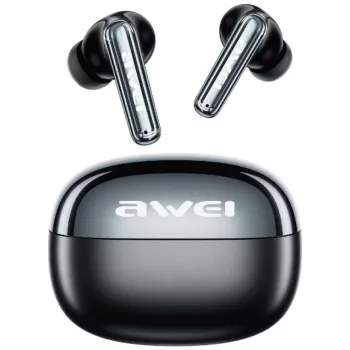 AWEI T92 ANC Pro True Wireless Earbuds z ładowarką, czarny