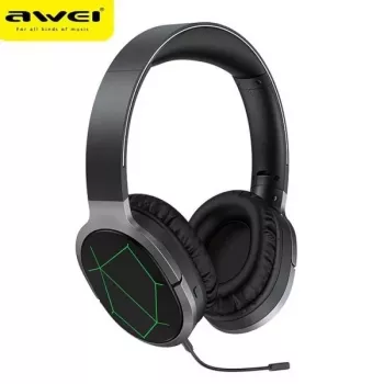 AWEI A799BL Bluetooth Gaming Headset z mikrofonem, nauszny, czarny