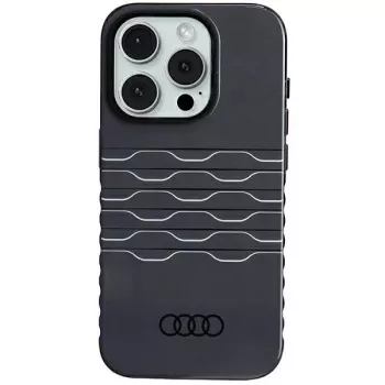Audi IML MagSafe Case do iPhone 15 Pro 6.1 Czarny Hardcase