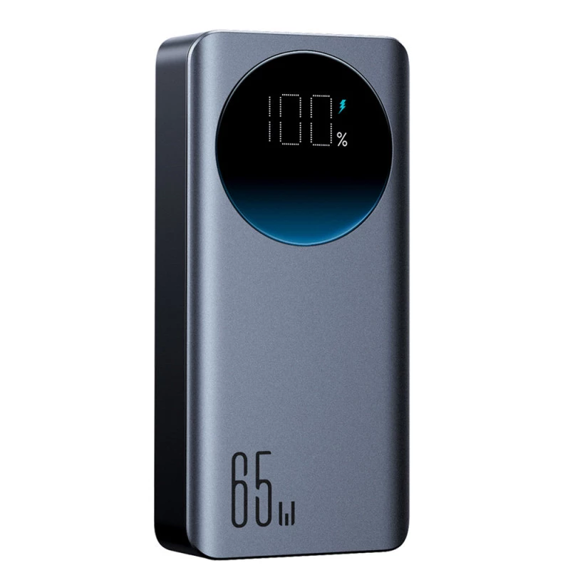 Joyroom JR-PBF05 Pro Power Bank 30000mAh 65W z wyświetlaczem cyfrowym 2x USB-C 1x USB-A - Czarny