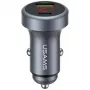 USAMS CC327 Aluminum 45W USB-A USB-C Car Charger - Tarnish