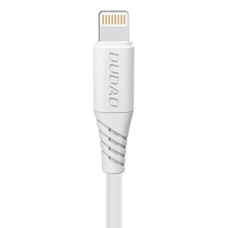 Dudao L2L USB-A do Lightning Kabel 1m Biały