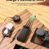 VEGER Powerbank Tank Boost PD QC3.0 5A 130W 56000 mAh Czarny W5001C